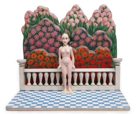 Isabel Villar, ‘En el jardín’, 1972