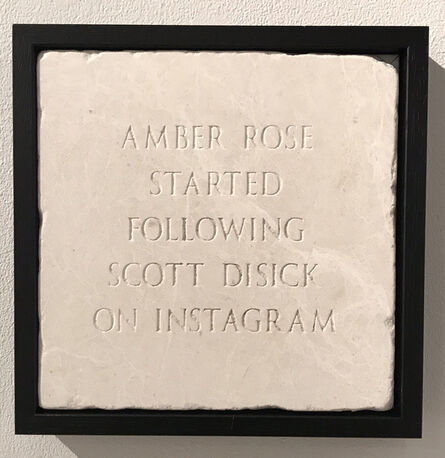Sarah Maple, ‘Amber Rose Started Following Scott Disick On Instagram’, 2018