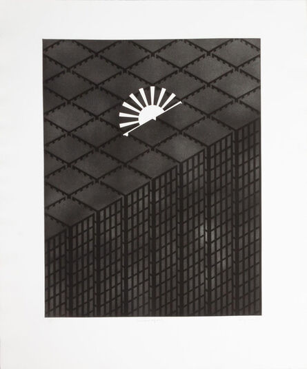 Patrick Hughes, ‘Sunscrapers’, 1980