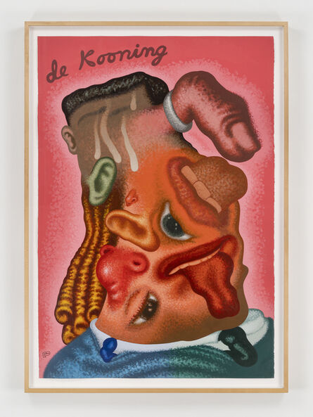Peter Saul, ‘Portrait in the Style of de Kooning’, 2007