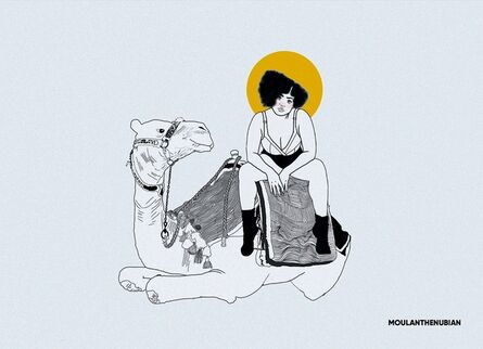 Moulan The Nubian, ‘`The Nubian Woman & Camel'’, 2021