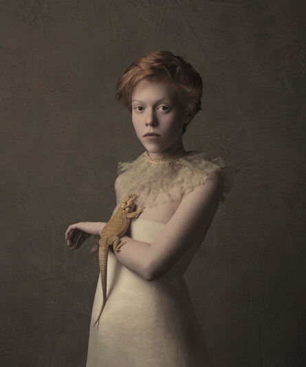 Marie Cecile Thijs, ‘The girl with the Bearded Dragon’, 2016