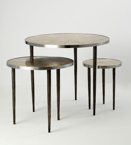 Franck Chartrain, ‘Astres: Set of Three Tables’, 2014