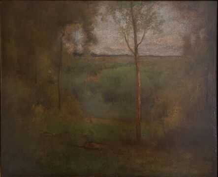 George Inness, ‘Marshes, New Jersey’, ca. 1886