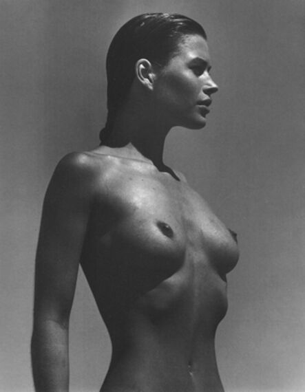 Herb Ritts, ‘Carrie in Profile, Paradise Cove’, 1988