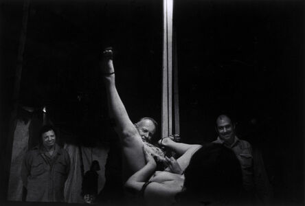 Susan Meiselas, ‘Playing strong, Tunbridge, VT’, 1975