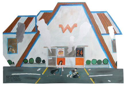 Esther Pearl Watson, ‘Never Stop Dreaming Whataburger’, 2017