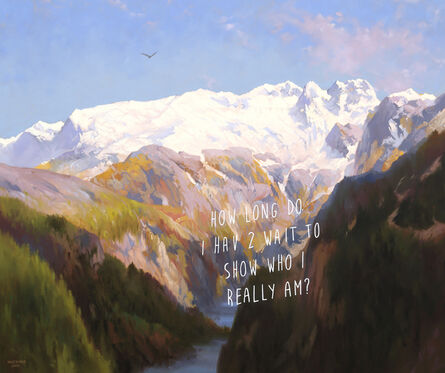 Shawn Huckins, ‘In The Mountains: How Long Do I Have To Wait To Show Who I Really Am?’, 2021