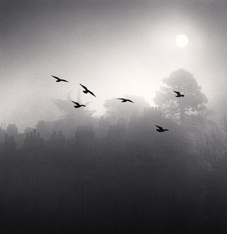 Michael Kenna, ‘Six Flying Birds, Bath, Avon, England’, 1987