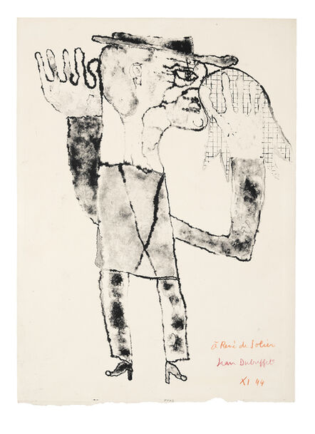 Jean Dubuffet, ‘Moucheur’, 1944