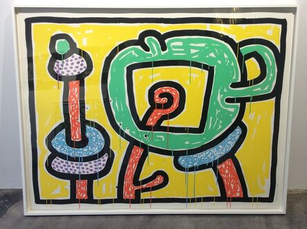 Keith Haring, ‘Flowers No. 3’, 1990
