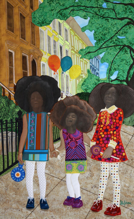 Phyllis Stephens, ‘Lollipops, Fros, Balloons and String Up Shoes’, 2020