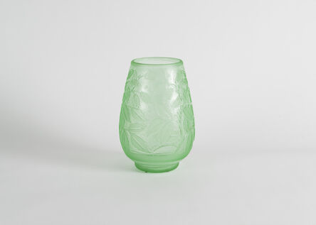 Daum, ‘Incised Art Deco Vase’, Early 20th Century