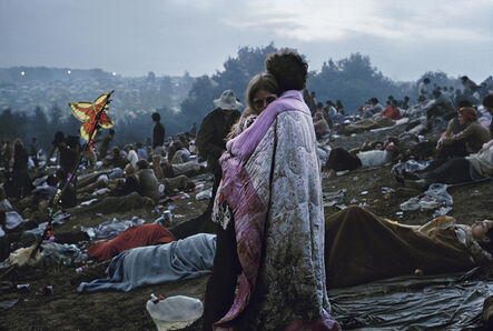 Burk Uzzle, ‘Woodstock (Ercolines with butterfly)’, 1969