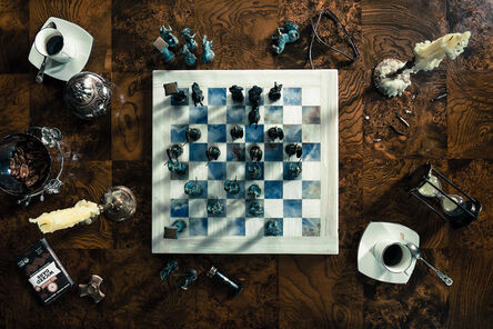 Christos J. Palios, ‘Chess, Coffee, & Chocolate’, 2020