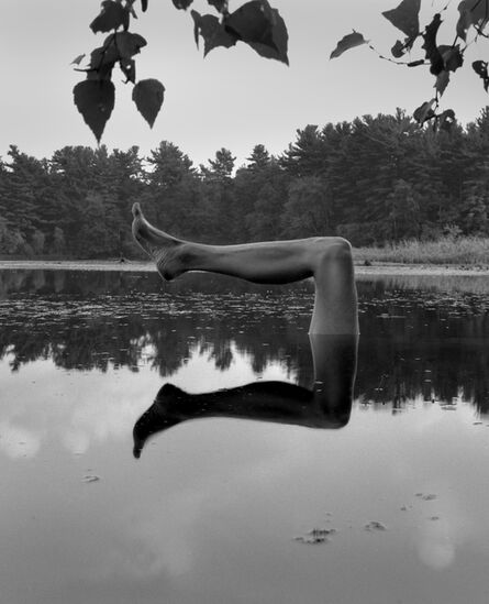 Arno Rafael Minkkinen, ‘Self-portrait, Fosters Pond, Andover, Massachusetts’, 1999