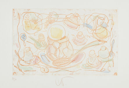 Claes Oldenburg, ‘Ice Cream Desserts, C’, 1976
