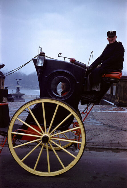 Inge Morath, ‘Carriage in central Park, New York,’, 1958