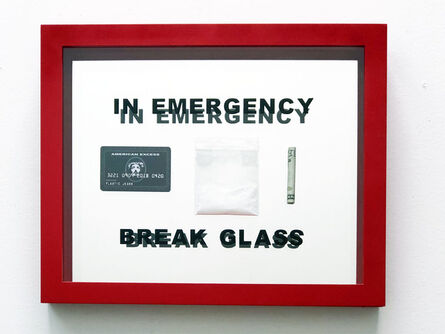 Plastic Jesus, ‘“In case of Emergency Break Glass” – Mixed Media Sculpture’, 2018