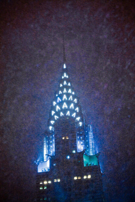 Scott Barrow, ‘January Nights with the Chrysler Building’, 2014