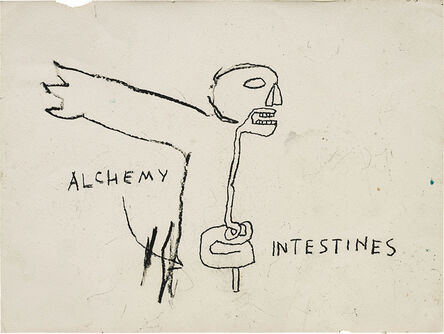 Jean-Michel Basquiat, ‘Alchemy’, 1985