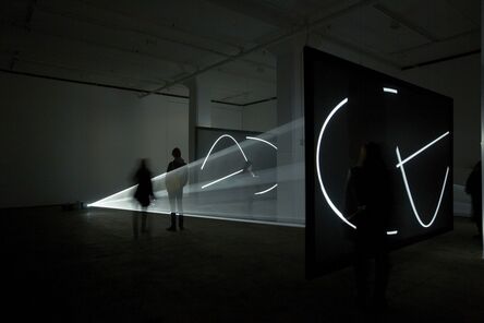 Anthony McCall, ‘Face to Face’, 2013
