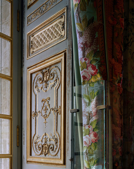 Robert Polidori, ‘Boiserie and curtains, Chambre de la Reine, (115) CCE.02.029, Corps Central - 1er etage,ChŠteau de Versailles, Versailles, France (illustraited Parcours Vol. 2 p.76)’, 2007