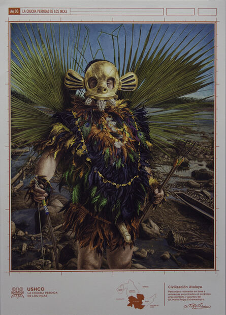 Fernando Gutierrez Huanchaco, ‘Image of Civilization (Golden Bird)’, 2015