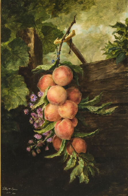 Lilly Martin Spencer, ‘Still Life with Peaches’, 1891