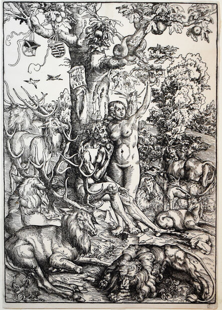 Lucas Cranach the Elder, ‘Adam and Eve in Paradise’, 1509