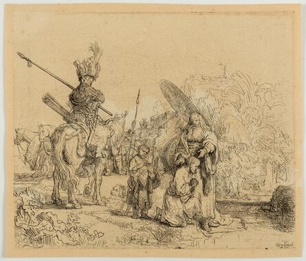 Rembrandt van Rijn, ‘The Baptism of the Eunuch’, 1641