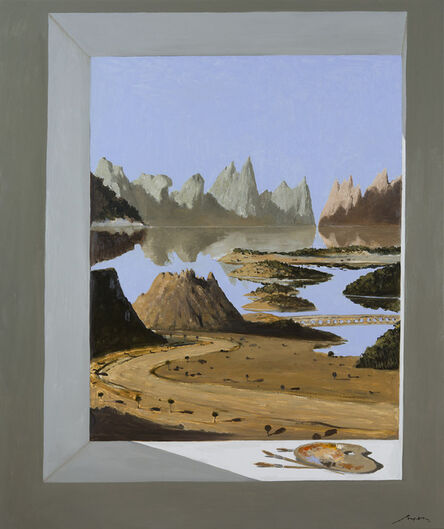Julio Larraz, ‘Out to Lunch’, 2020
