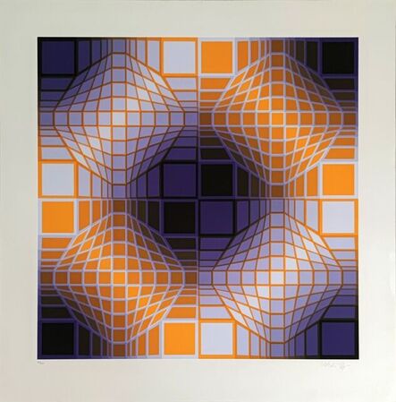 Victor Vasarely, ‘Mely’, 1984