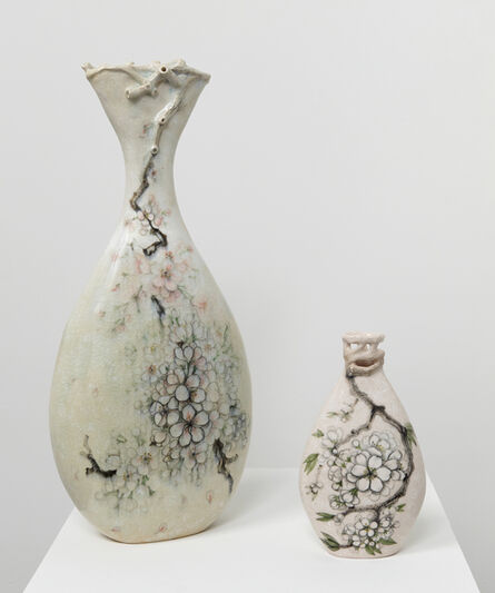 Heesoo Lee, ‘Blossom Vase (large) & Blossom Vase III’, 2016