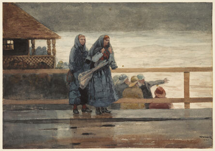 Winslow Homer, ‘Perils of the Sea’, 1881
