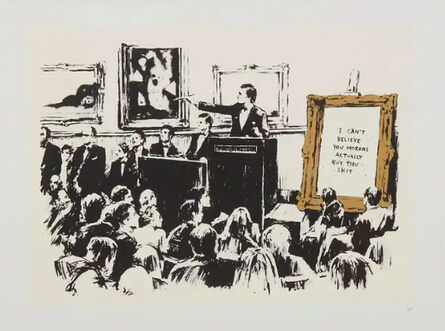 Banksy, ‘Morons (LA Edition)’, 2006