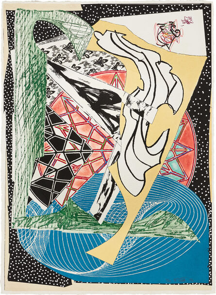 Frank Stella, ‘Jonah Historically Regarded, from Moby Dick Domes (A. 210)’, 1992