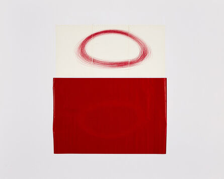 Carla Chaim, ‘Untitled I (Scratched Red Carbon)’, 2020