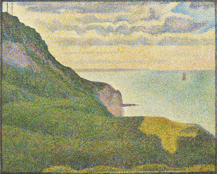 Georges Seurat, ‘Seascape at Port-en-Bessin, Normandy’, 1888