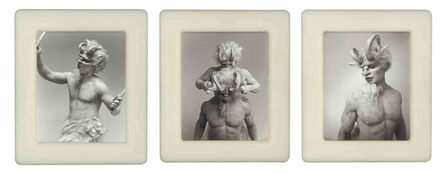 Matthew Barney, ‘Envelopa: drawing restraint 7 (Manual) c (triptych)’, 1993