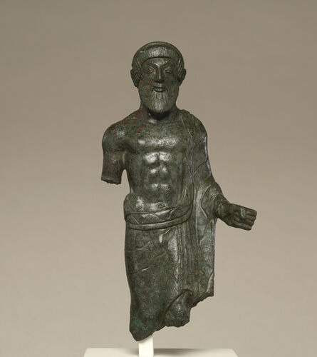‘Statuette of a Bearded Man, Probably Tinia’, ca. 480 BCE