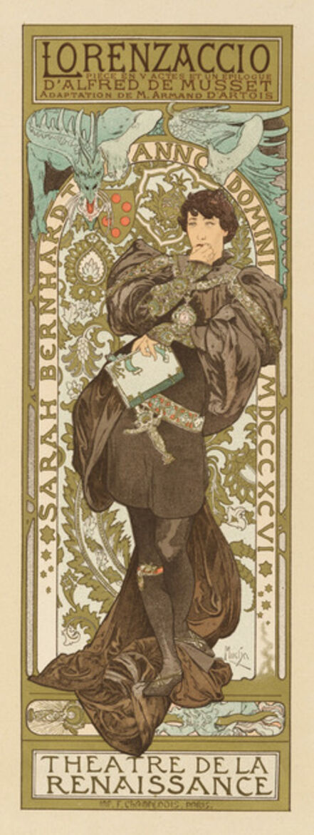 Alphonse Mucha, ‘Lorenzaccio’, 1898