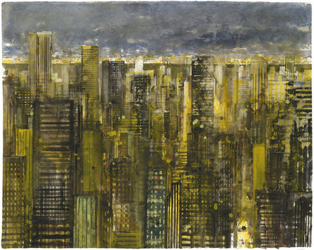 Gottfried Salzmann, ‘New York at night I’, 2014
