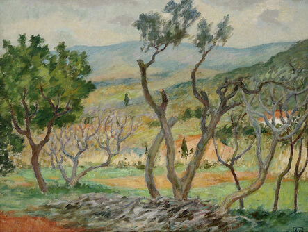 Rupert Bunny, ‘Landscape, South of France’, ca. 1924