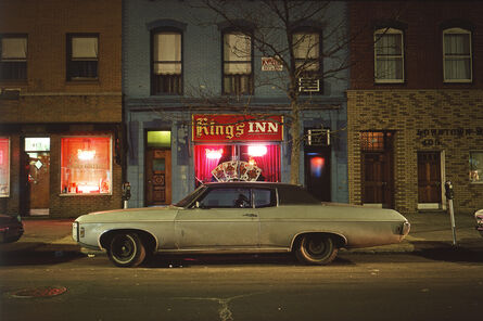 Langdon Clay, ‘King's Inn Car, Chevrolet Caprice, Hoboken, NJ’, 1975