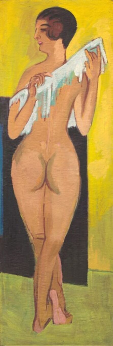 Ernst Ludwig Kirchner, ‘Nude Figure’, 1907