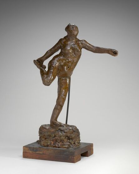 Edgar Degas, ‘Dancer Holding Her Right Foot in Her Right Hand’, possibly 1900/1911
