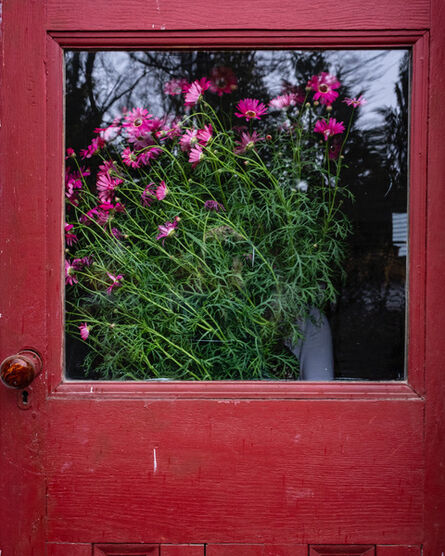 Cig Harvey, ‘Red Door and Pink Daises’, 2020