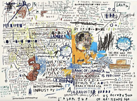 Jean-Michel Basquiat, ‘50 Cent Piece’, 1982-83 / 2019