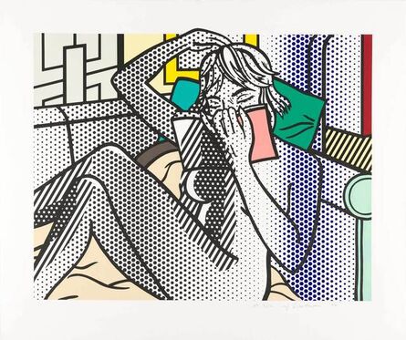 Roy Lichtenstein, ‘NUDE READING (CORLETT 288)’, 1994